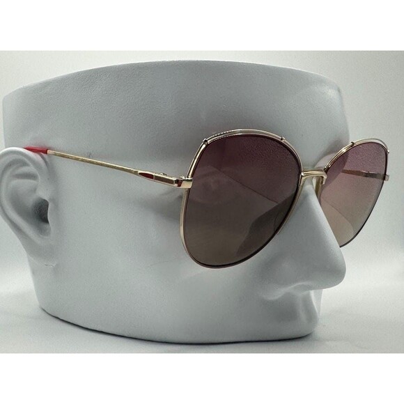 NEW Vintage Sunglasses | Non RX | Gold/Red Frame | 1970s-1980s - Picture 1 of 9